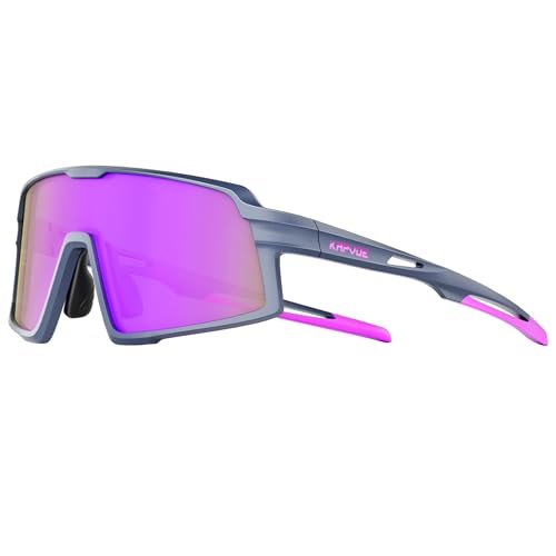 KAPVOE Kids Polarized Sunglasses Youth Baseball Sunglasses for Boys Girls UV400 Sports Softball Running Cycling Glasses K251