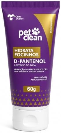 Focinho de Gato: Tão Único Como a Digital Humana 1. Pet Clean Hidratante de Focinho para Cães com D-Pantenol e Extrat...
