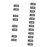 HOMSFOU 20 Pcs Audio Cassettes Blank Tapes for Recording 30 Min Tapes Low Noise Cassettes Replace Recorder
