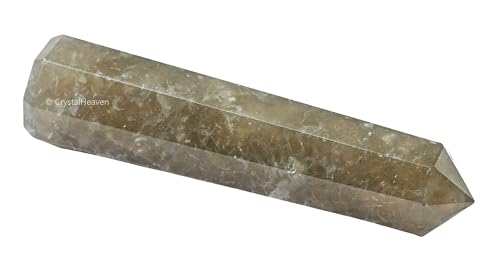 Image of Crystal Heaven Smoky Quartz Crystal Tower Obelisk Point For Chakra, Healing And Balancing - Aaa Grade Original Certified Gemstone Agate For Reiki Meditation Yoga Spiritual (3-4 Inches)