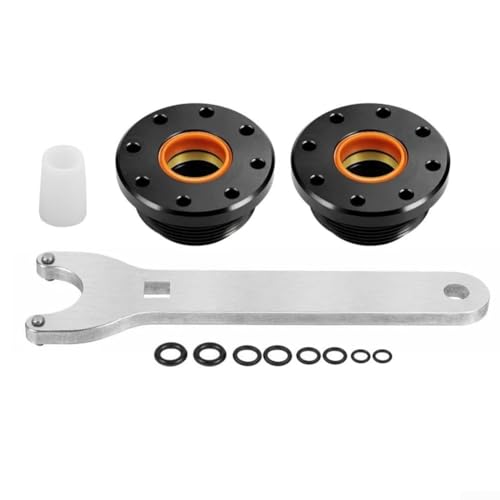 Kit de sello de cilindro de dirección hidráulico delantero con llave de pasador de repuesto para modelos compatibles SeaStar ForHC5340 ForHC5341 ForHC5358 ForHC5365 ForHC5375