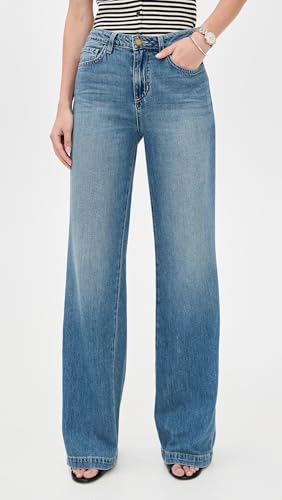 L'AGENCE Women's Scottie Wide Leg Jeans2