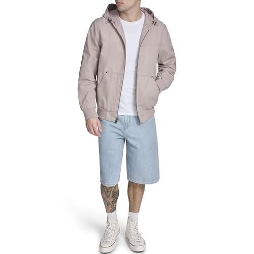 Image of Levi's Men's Workwear Cotton Canvas Hooded Bomber Jacket