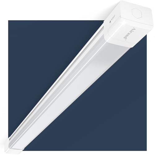 Airand Fluorescente led 120 cm luz fria 5000K, Tubo led garage 36W 3600LM, Regleta lamparas IP66 impermeable, Barra led taller Ángulo del haz de 180°, lámpara de techo para garaje cocina baño oficina