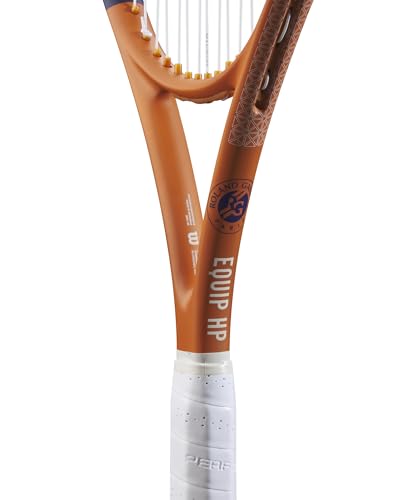 Image of Wilson Roland-Garros Equipe Tennis Racket, 4-1 /2 inch (4), Navy /White