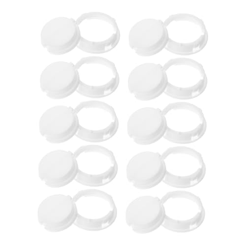 Abaodam 10Pcs Piggy Bank Plug Money Box Stoppers Easy to Install Bottom Covers for Saving Box for Adults