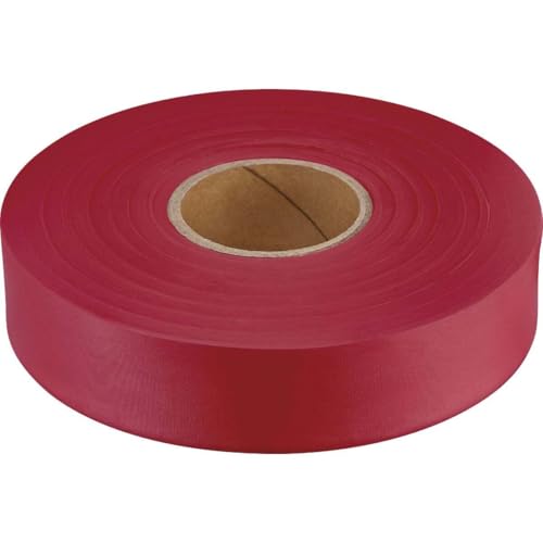 Image of Empire Level 77-067 Flagging Tape, Red, 600-Feet by 1-Inch