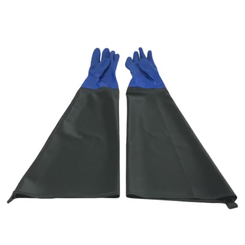 Guantes de PVC con diseño antideslizante e impermeabilidad total contra aceites