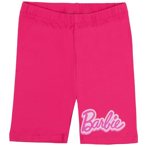 Image of Barbie Girls 2-Pack Shorts Set - Vibrant Tropical, Skate & Scooter Graphics Shorts for Kids
