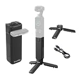 SMALLTIG Pocket 4P/4/3/Xtra Muse Akkugriff 5000mAh mit Stativ für DJI