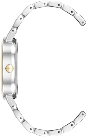 Nine WEST Women's Glitter Accented Dial Watch, NW/2402