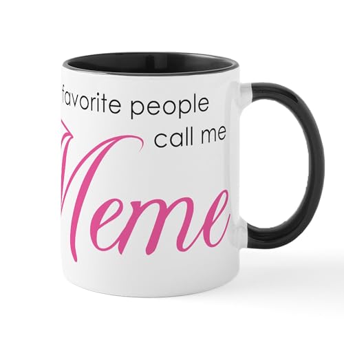 CafePress Favorite People Call Me Meme Mug 11 oz (325 ml) Ceramic Coffee Mug