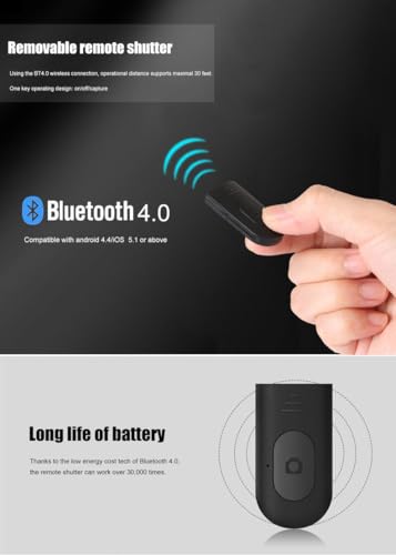 DrPhone Z2 clé à selfie Bluetooth compacte avec déclencheur ultra léger - 5