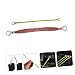 Zerodeko 20pcs Copper Ground Strap Kit for Automotive Engine Ground Wire with Terminal Plugs Durable Copper Construction for Efficient Electrical Systems