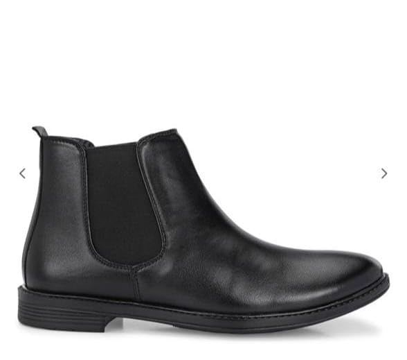 Image of Men Casual Comfortable Chelsea Slip-On Outdoor Synthetic Leather