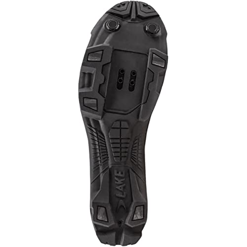 Lake Mx242 Endurance Cycling Shoe - Men's Black/Silver, 44.53