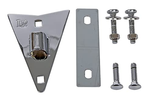 LP Latin Percussion Side Plate Conga Classic, Chrome - LP218, inch