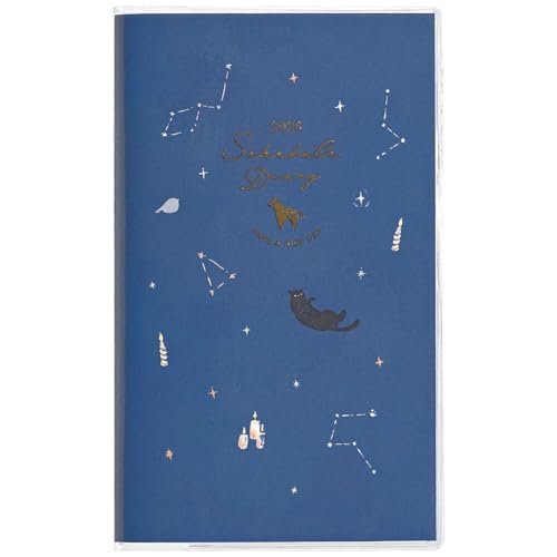 Amazon.co.jp: クツワ 手帳 カラーインデックス手帳 2026年 スリム