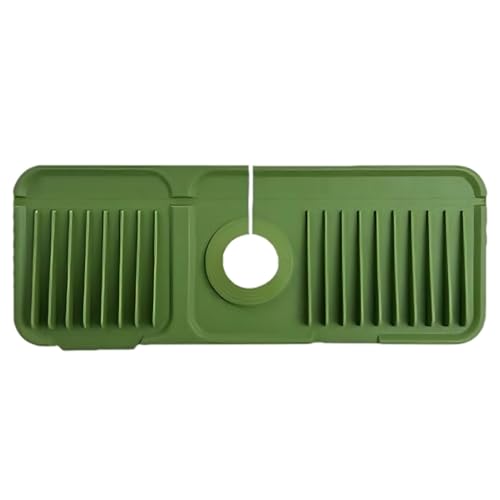 Alfombrilla de silicona para grifo y protector contra salpicaduras de 45 cm 2