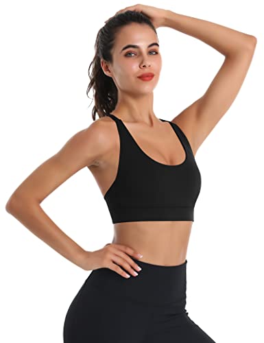 Image of LEXISLOVE Womens Workout Shirts Sexy Open Back Activewear Workout Clothes Sports Yoga Tank Tops