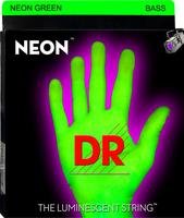 DR nEON hI-dEF nGB 40 gREEN 40–100 réglette à 4 cordes-cordes-bass - Les Beatles, Paul McCartney, John Lennon, RIngo Starr, George Harrison DR nEON hI-dEF nGB 40 gREEN 40–100 réglette à 4 cordes-cordes-bass