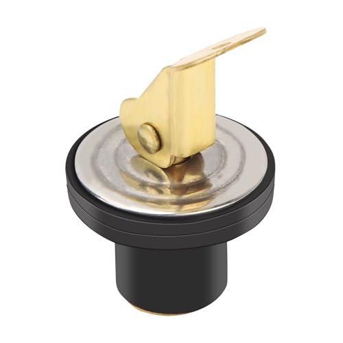 Bouchon de vidange bateau T-handle laiton 5/8 po