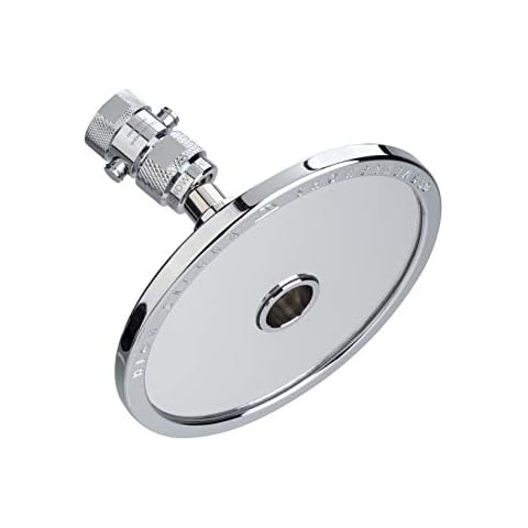 High Sierra's Premium 2.0 GPM Low Flow"Tenaya" Shower Head with Trickle Valve: Polished Chrome Cover