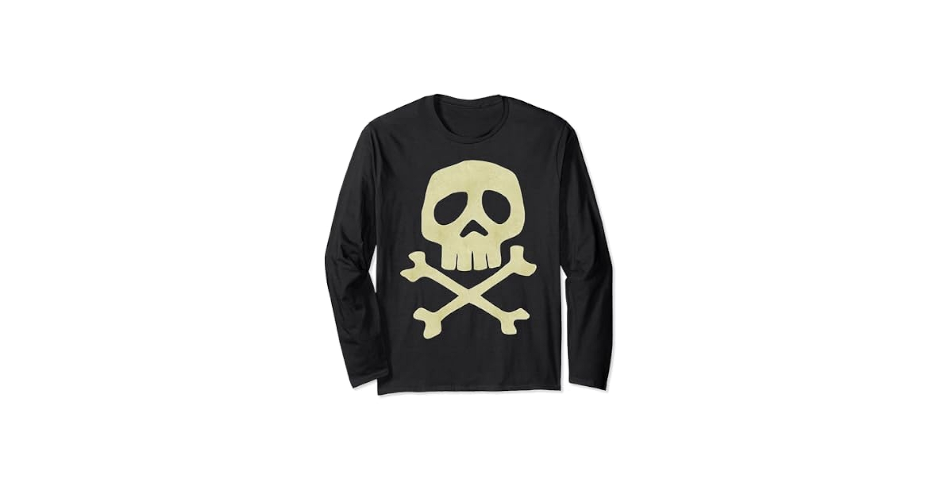 WILD DONKEY｜LONG-SLEEVED ROUND NECK T-SHIRTS (FR-SKULL Harley-Davidson® Men's Shirt, Hand Made Willie G Skull Long