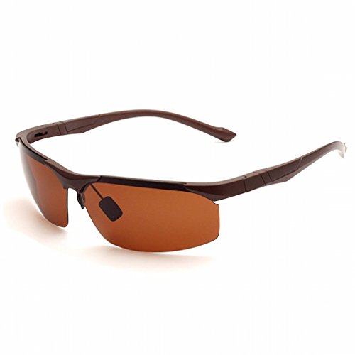 Lunettes de soleil YL en métal avec branches serpent et miroir réfléchissant