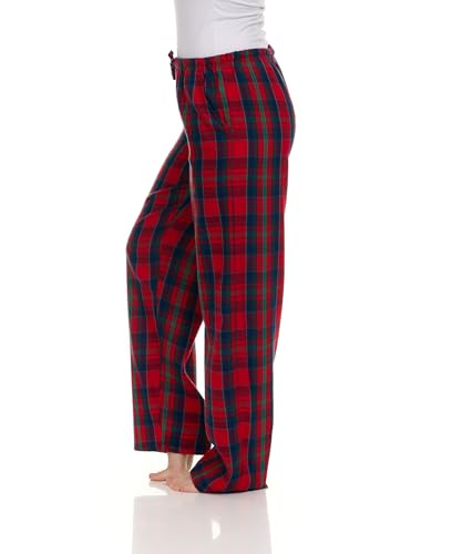 Sexy Basics Women's Lounge & Sleep PJ Pants | Soft Flannel Brush Long Bottoms |Drawstring & Pockets | Multi Packs2