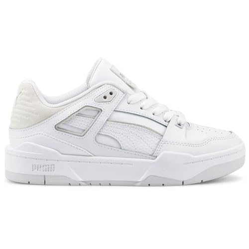 PUMA Kids Boys Slipstream Lace Up Sneakers Shoes Casual - White - Size 5.5 M