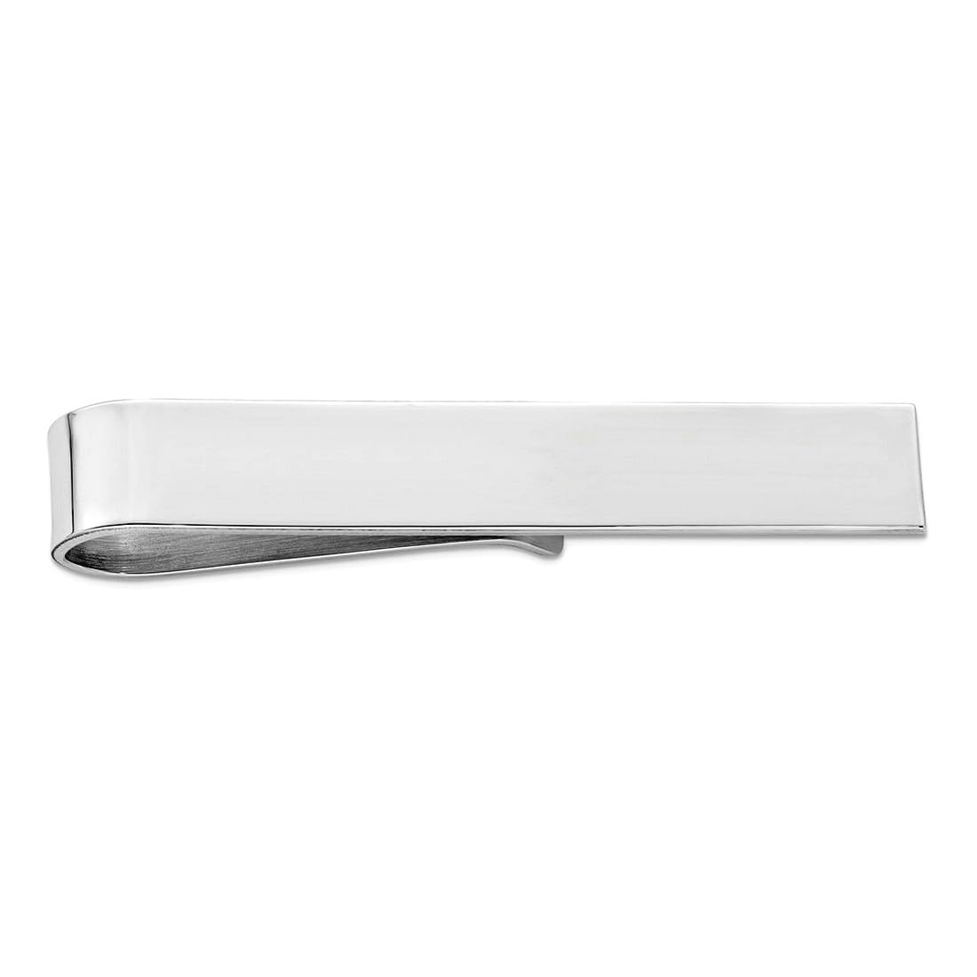 Krawattennadel Sterling-Silber 925 massiv poliert gravierbar