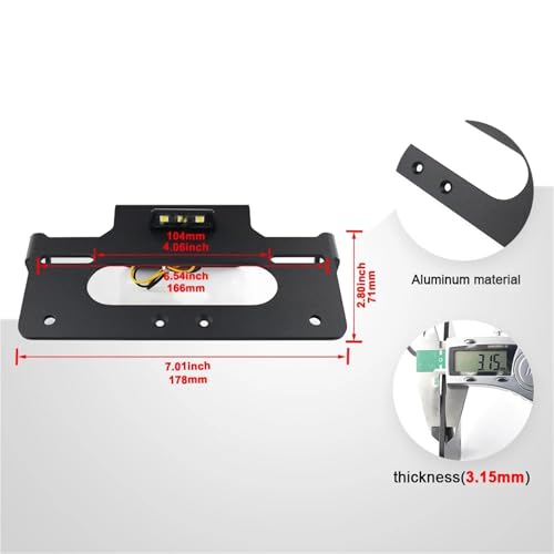 Support de plaque d'immatriculation arrière Y-AMAHA XSR900 GP 2024 - 2