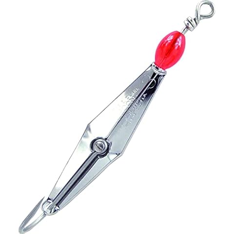 Clarkspoon 3-RBMS SS Hk, 4-Inch, 6/0,Blue,Red Cover