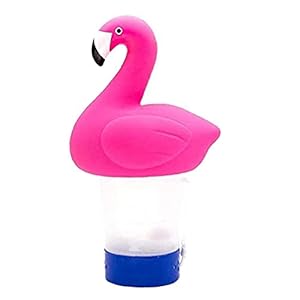 Ohomr Drijvende Pool Chloordispenser, Flamingo Vorm Pool Chloordispenser, Automatische Tablet Chemische Houder voor…