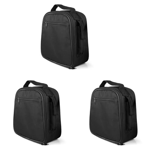 Sac pour casque d'aviation contre les rayures | Lot de 3 housses de rangement pilote et bandeau