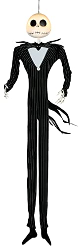 Disney The Nightmare Before Christmas Jack Skellington Light and Sound Full Size Poseable Hanging Character Decoration