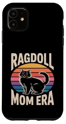 Ragdoll Mom Era ���g�� ���O�h�[�� �L �}�} �X�}�z�P�[�X iPhone 11 �p