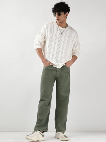 Image of Urbano Fashion Men's Loose Mid Rise Jeans