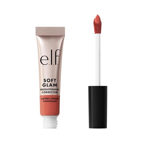 e.l.f. Soft Glam Brightening Corrector Helps Minimise Dark Circles & Discolouration Hydrating with a Natural Finish Vegan & Cruelty-Free Dark Pink