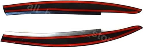Sourcil phare Scirocco Mk3 garniture de protection optique ABS durable - 3