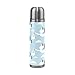 DEZIRO Bouteille thermos à double paroi isotherme en acier inoxydable 33 cl