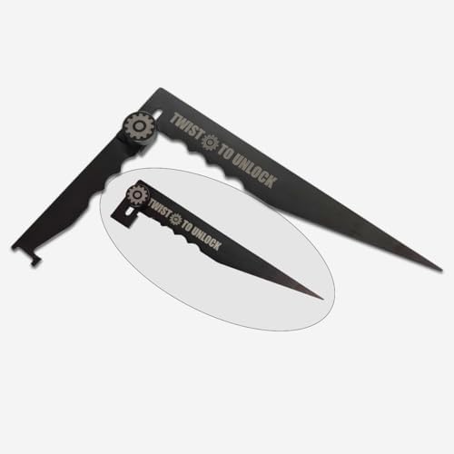 Latest Upgraded Foldable Firefighting Tools,Multi-functional Leverage Tool for First Responders and Firefighters, Easy Storage & Portability