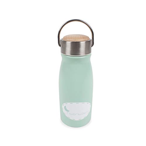Interbaby TE001-03- Botella de Termo, Verde, 350 Mililitros