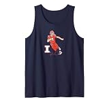 Illinois Football: Luke Altmyer Superstar Pose Tank Top