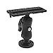 Hoypeyfiy Fish Finder Mount Base, Universal 360 Degree Swivel Fishfinder Mounting Plate