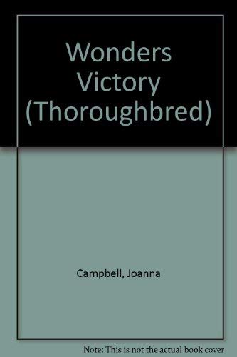 Wonder's Victory (Thoroughbred #4) 0061067032 Book Cover