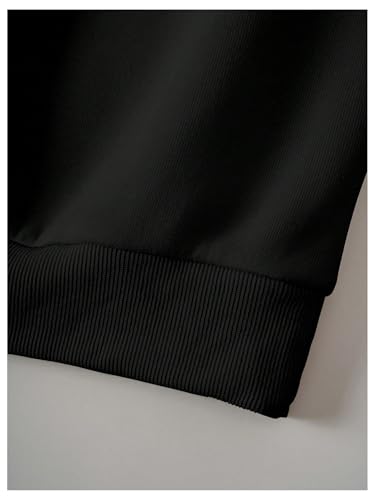 WDIRARA Girl's Graphic Print Long Sleeve Round Neck Oversized Sweatshirts Pullovers4