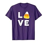 Love Candy Corn Halloween T-Shirt Trick or Treat Party Gift T-Shirt