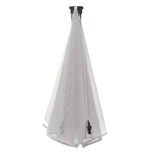 Image of Dream On Me Onyx Playpen Canopy Top, Sun Shade that Blocks Up to 98% UVA /UVB Rays, Breathable Mesh, Removable Tent Top Accessory for Onyx Playpen, Grey